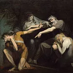 National Gallery of Art (Washington) - Henry Fuseli - Oedipus Cursing His Son, Polynices