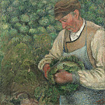 The Gardener, Camille Pissarro