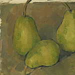 Three Pears, Paul Cezanne