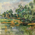Riverbank, Paul Cezanne