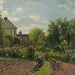The Artist’s Garden at Eragny, Camille Pissarro