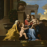 The Holy Family on the Steps, Nicolas Poussin