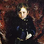 Илья Ефимович Репин - Портрет Ю. И. Репина, сына художника, в детстве