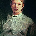Portrait SA Repina, nee Shevtsova, Ilya Repin