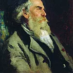 Portrait AP Bogolyubov, Ilya Repin