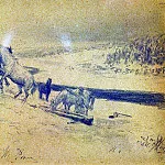 Landscape Zdravnevo, Ilya Repin