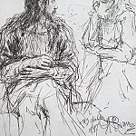 Christ and Nicodemus, Ilya Repin