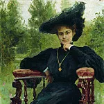 Portrait of Maria Andreeva, Ilya Repin