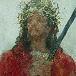 Jesus in a crown of thorns, Ilya Repin