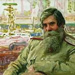 Portrait of a neurologist and psychiatrist Bekhterev, Ilya Repin