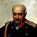Portrait MI Dragomirov, Ilya Repin