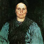 Portrait of the artists mother, TS Repina, Ilya Repin