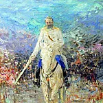 Equestrian portrait, Ilya Repin