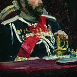Portrait of General A. Kuropatkin, Ilya Repin