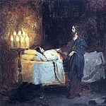 Resurrection of Jairuss daughter 3, Ilya Repin