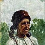 Old woman, Ilya Repin