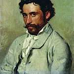Portrait Yurkevich, Ilya Repin