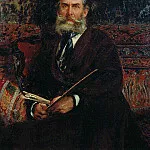 Портрет А. П. Боголюбова, Илья Ефимович Репин