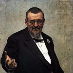 Portrait of a lawyer VD Spasovich, Ilya Repin