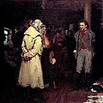 Revolutionary Propagandist Under Arrest, Ilya Repin