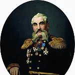 Portrait of the military, Ilya Repin