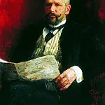 Portrait of Pyotr Stolypin, Ilya Repin