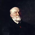 Portrait of the surgeon N.I. Pirogov , Ilya Repin