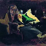 Death of Fyodor Vasilyevich Chizhova2, Ilya Repin