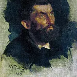 Head of a Man, Ilya Repin