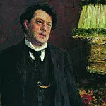 Portrait of a lawyer OO Gruzenberg, Ilya Repin