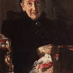 Portrait of LI Shestakova, sister of the composer Mikhail Glinka, Ilya Repin