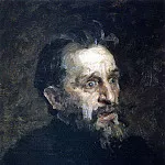 Mens head, Ilya Repin