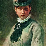 Портрет В. А. Репиной, жены художника, Илья Ефимович Репин