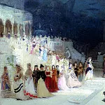 A scene from the ballet, Ilya Repin