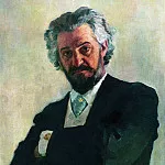 Портрет виолончелиста А. В. Вержбиловича, Илья Ефимович Репин