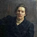 Portrait of Maxim Gorky, Ilya Repin