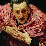 Portrait of an actor, playwright and director VD Ratov , Ilya Repin