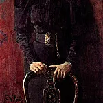 Portrait of T. Tolstoy, Ilya Repin