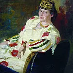 Portrait of MK Olive, Ilya Repin