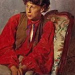 Portrait of V.E. Repin , Ilya Repin