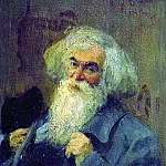 Портрет писателя И. И. Ясинского, Илья Ефимович Репин