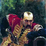 Zaporozhye colonel, Ilya Repin