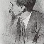 Portrait of Pavel Chistyakov, Ilya Repin