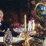 Portrait of Wilhelm von Vilgelmovich Bitner, Ilya Repin