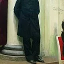 Portrait of the composer and chemist Alexander Borodin, Ilya Repin