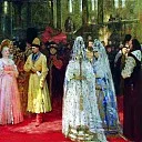 Select tsar fiancee, Ilya Repin