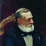 Илья Ефимович Репин - Портрет Ивана Ивановича Шамшина. 1902