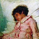 Portrait of Nadya Repina, Ilya Repin