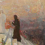 Meeting Dante and Beatrice, Ilya Repin