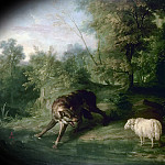 Волк и овца, Жан-Батист Удри